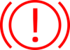 Témoin d’incident sur circuit de freinage