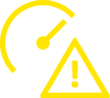 ضوء تحذير تجاوز السرعة