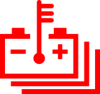 Ένδειξη θερμοκρασίας ηλεκτροτεχνικού συστήματος