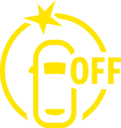 Warning light to indicate a fault or non-availability of the "Active emergency braking" function
        