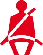 Varsellamper for sikkerhetsbelte