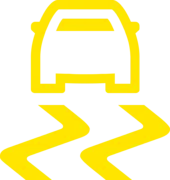 תוכנית בקרת היציבות האלקטרונית (ESC) ומערכת בקרת המשיכה – נורת אזהרה